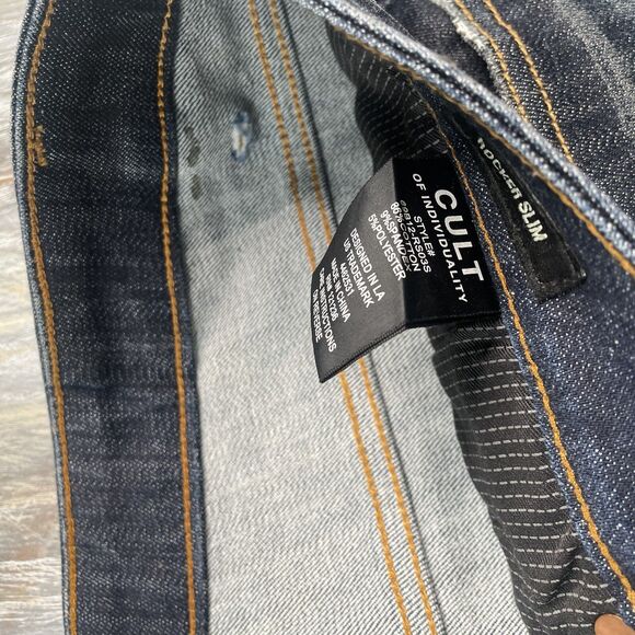 Cult of Individuality Rocker Jeans Mens 42x33 - Picture 5 of 7